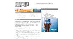 Desktop Screenshot of indexoz.com